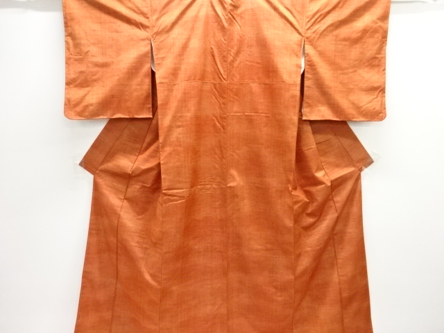 JAPANESE KIMONO / UNUSED TSUMUGI / BOKASHI 